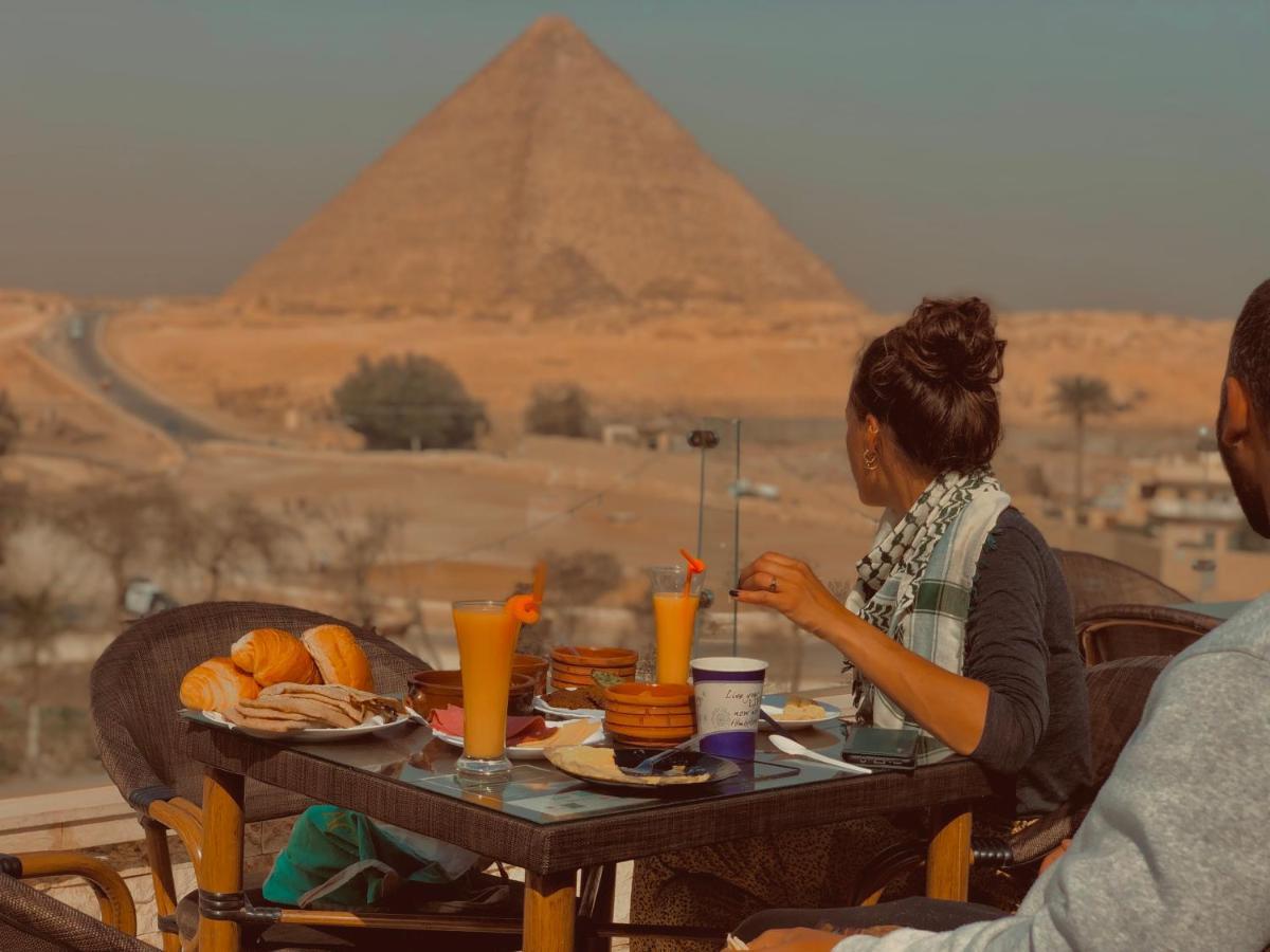 Sahara Pyramids Inn Kairo Exteriör bild